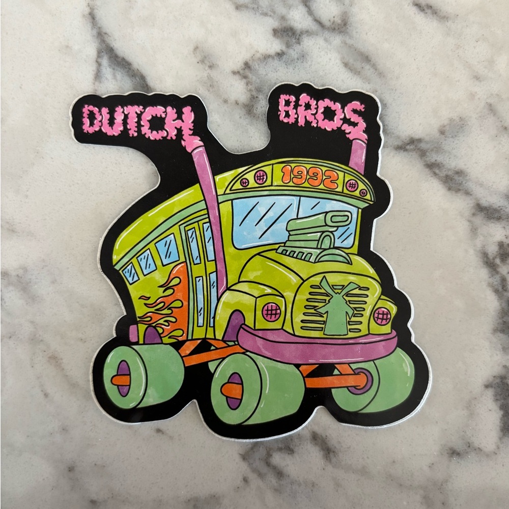 Dutch Bros Colorful Sticker